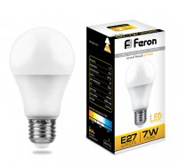 Лампа Feron LB-91 7W E27 2700K A60