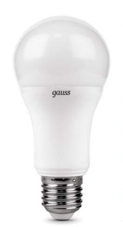 Лампа Gauss LED A60 globe 12W E27 2700K
