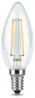 Лампа Gauss LED Candle Filament 5W E14 2700K
