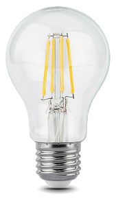 Лампа Gauss LED Filament A60 8W E27 2700K