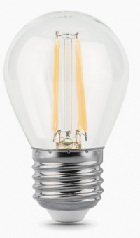 Лампа Gauss LED Filament Шар 11W E27 2700K