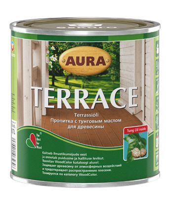 Масло для террас Aura Terrace 2,7л