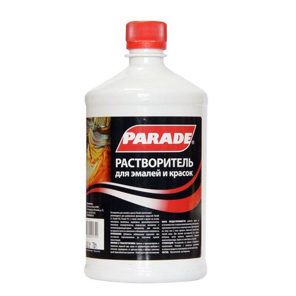 Растворитель PARADE д/эмалей и красок 0,44л(0,35кг)