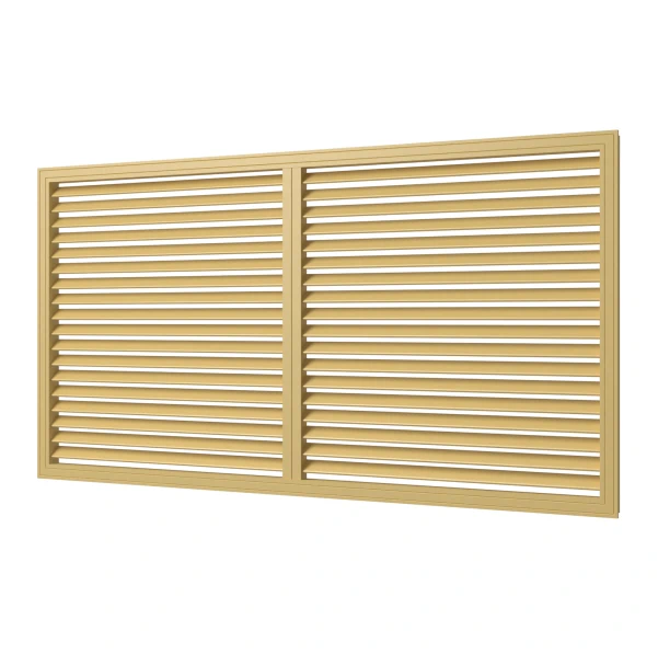 Решетка радиаторная 0.6х1.2 ПВХ беж.