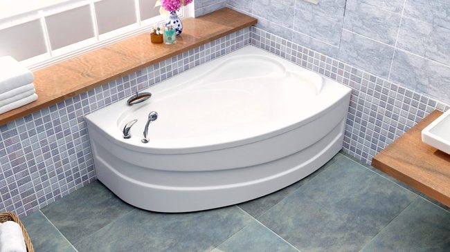 Ванна акриловая Bellsan Глория 169x109 левая +экран