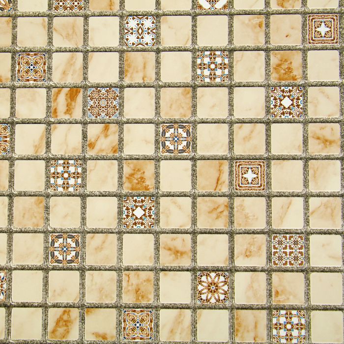 Панель декор.ПВХ мозайка 48.5х96 византия