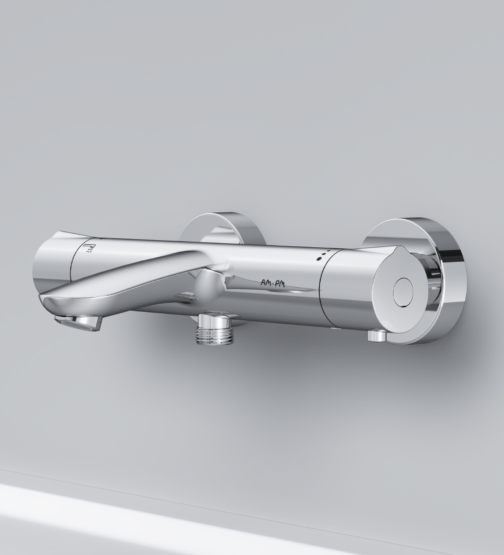 Смеситель д/в AM.PM Like F8050000 термост.хром