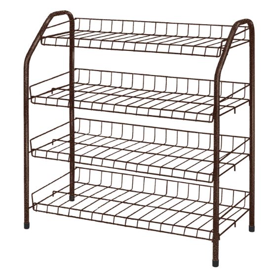 Этажерка 1 для обуви 700х660х300 4 полки ЭТ1 медный антик
