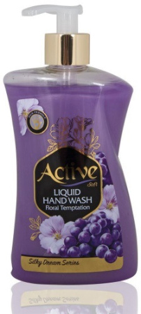 Жидкое мыло Active Иран Виноград Purple 450мл с доз.