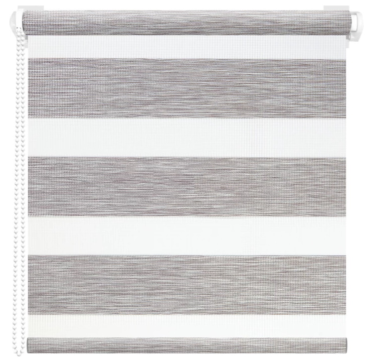 Рулонная штора Вудэн (014.04) Светло-серый 48x160 см