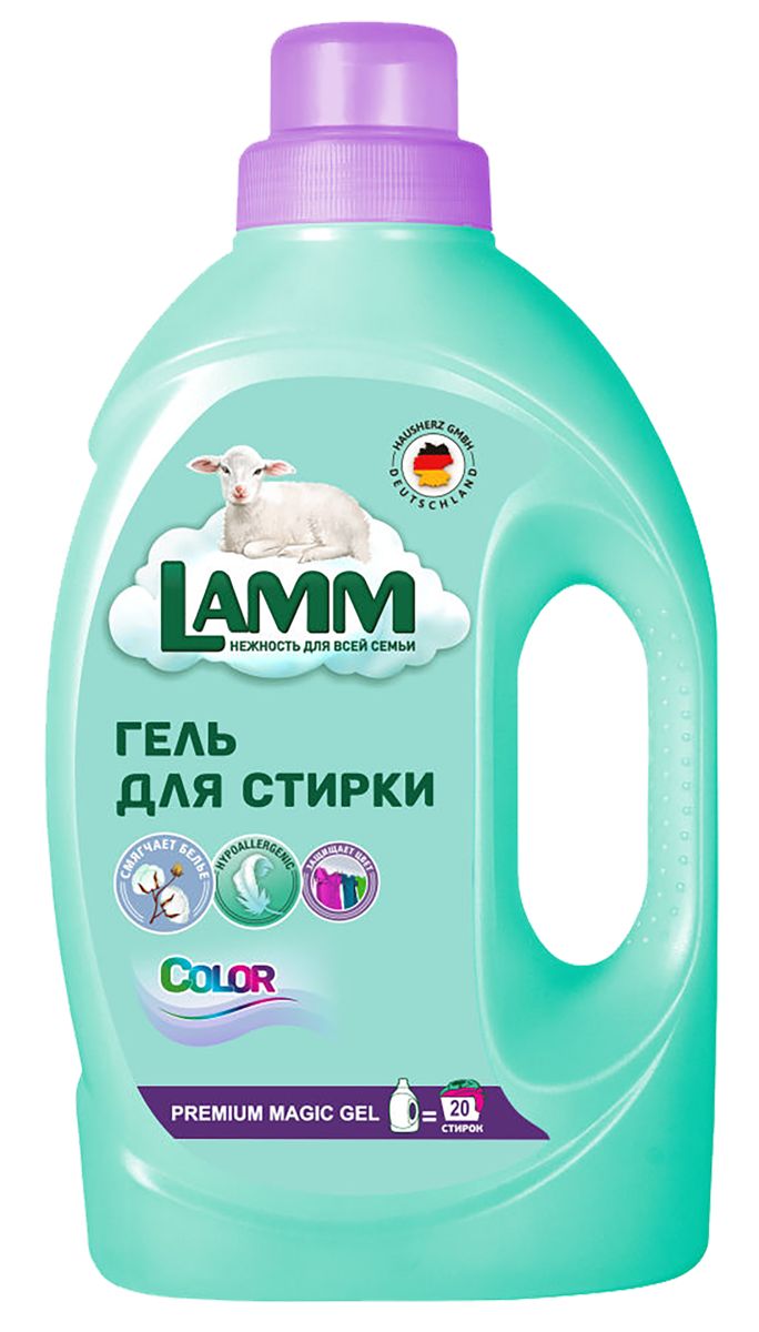 Средство д/стирки Lamm гель Universal 1,3л